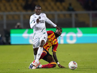 Kialonda Gaspar of US Lecce is in action during the Serie A match between US Lecce and Empoli in Lecce, Italy, on November 8, 2024. (