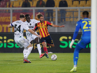 Antonino Gallo of US Lecce is in action during the Serie A match between US Lecce and Empoli in Lecce, Italy, on November 8, 2024. (