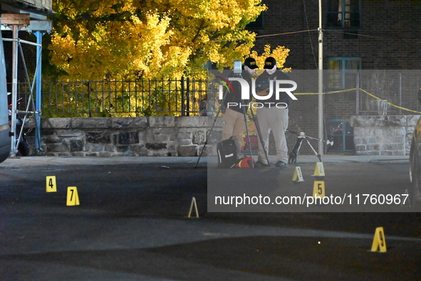 A 17-year-old teenager is shot and killed in Bronx, New York, United States, on November 9, 2024. On Saturday evening at approximately 7:45...