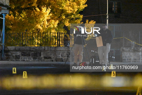 A 17-year-old teenager is shot and killed in Bronx, New York, United States, on November 9, 2024. On Saturday evening at approximately 7:45...