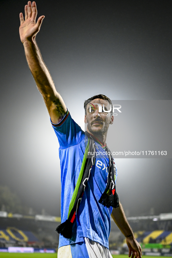 NEC defender Ivan Marquez plays during the match between RKC and NEC at the Mandemakers Stadium in Waalwijk, Netherlands, on November 9, 202...