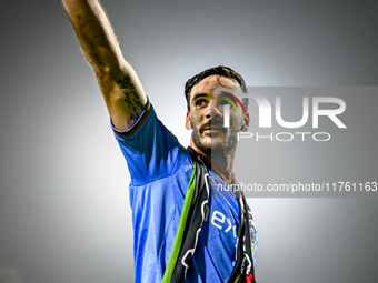 NEC defender Ivan Marquez plays during the match between RKC and NEC at the Mandemakers Stadium in Waalwijk, Netherlands, on November 9, 202...