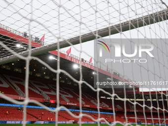 A general view inside the City Ground during the Premier League match between Nottingham Forest and Newcastle United at the City Ground in N...