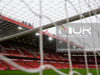 A general view inside the City Ground during the Premier League match between Nottingham Forest and Newcastle United at the City Ground in N...