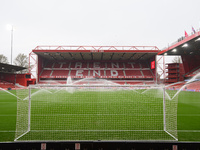 A general view inside the City Ground during the Premier League match between Nottingham Forest and Newcastle United at the City Ground in N...