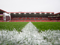 A general view inside the City Ground during the Premier League match between Nottingham Forest and Newcastle United at the City Ground in N...