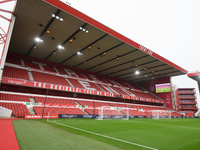 A general view inside the City Ground during the Premier League match between Nottingham Forest and Newcastle United at the City Ground in N...