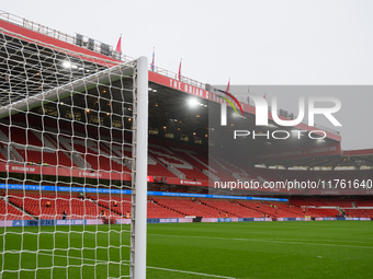 A general view inside the City Ground during the Premier League match between Nottingham Forest and Newcastle United at the City Ground in N...