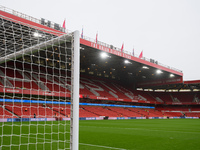 A general view inside the City Ground during the Premier League match between Nottingham Forest and Newcastle United at the City Ground in N...