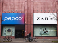 Pepco and Zara stores in Berlin, Germany on November 8th, 2024. (