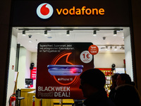 Vodafone store in Berlin, Germany on November 8th, 2024. (