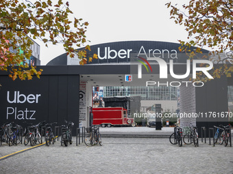 Uber Arena in Berlin, Germany on November 8th, 2024. (