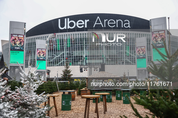 Uber Arena in Berlin, Germany on November 8th, 2024. 