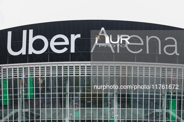 Uber Arena in Berlin, Germany on November 8th, 2024. 