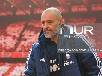 Nuno Espirito Santo is the Nottingham Forest head coach during the Premier League match between Nottingham Forest and Newcastle United at th...