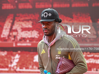 Ola Aina of Nottingham Forest participates in the Premier League match between Nottingham Forest and Newcastle United at the City Ground in...