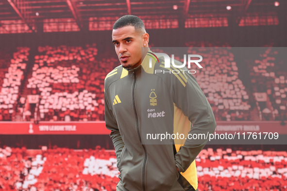 Murillo of Nottingham Forest participates in the Premier League match between Nottingham Forest and Newcastle United at the City Ground in N...