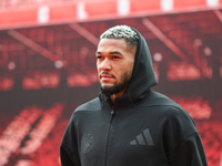 Joelinton of Newcastle United participates in the Premier League match between Nottingham Forest and Newcastle United at the City Ground in...