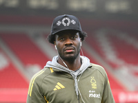 Ola Aina of Nottingham Forest participates in the Premier League match between Nottingham Forest and Newcastle United at the City Ground in...