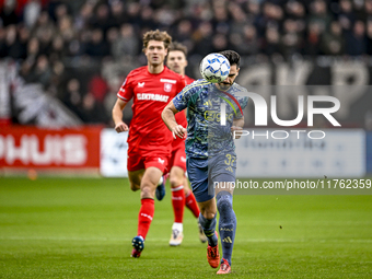 AFC Ajax Amsterdam defender Josip Sutalo plays during the match between Twente and Ajax at the Grolsch Veste stadium for the Dutch Eredivisi...