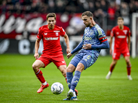 AFC Ajax Amsterdam midfielder Jordan Henderson plays during the match between Twente and Ajax at the Grolsch Veste stadium for the Dutch Ere...