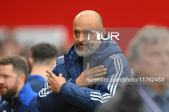 Nuno Espirito Santo is the Nottingham Forest head coach during the Premier League match between Nottingham Forest and Newcastle United at th...