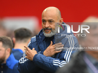 Nuno Espirito Santo is the Nottingham Forest head coach during the Premier League match between Nottingham Forest and Newcastle United at th...