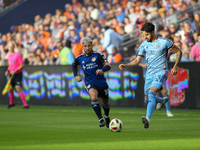 Thiago Martins of New York City is seen during the 2024 MLS Cup Playoffs Round One match between FC Cincinnati and New York City FC at TQL S...