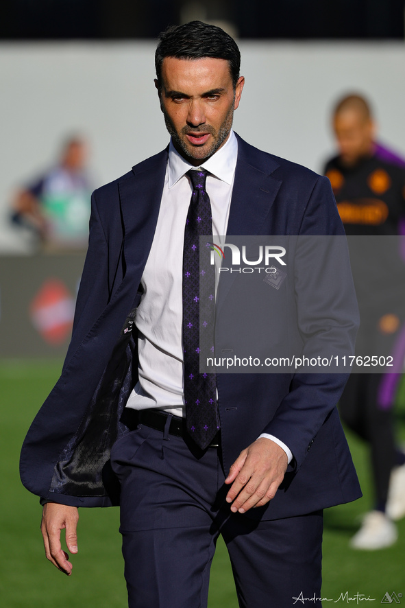 Head Coach Raffaele Palladino of ACF Fiorentina during the Italian Serie A football match between ACF Fiorentina and Hellas Verona FC ,on No...