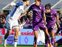 Andrea Colpani of ACF Fiorentina controls the ball during the Italian Serie A football match between ACF Fiorentina and Hellas Verona FC ,on...