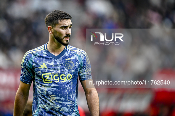 AFC Ajax Amsterdam defender Josip Sutalo plays during the match between Twente and Ajax at the Grolsch Veste stadium for the Dutch Eredivisi...