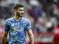 AFC Ajax Amsterdam defender Josip Sutalo plays during the match between Twente and Ajax at the Grolsch Veste stadium for the Dutch Eredivisi...