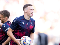 Lewis Ferguson of Bologna FC looks on during the Serie A Enilive match between AS Roma and Bologna FC at Stadio Olimpico on November 10, 202...