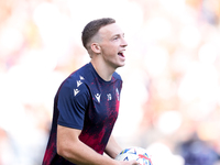 Lewis Ferguson of Bologna FC looks on during the Serie A Enilive match between AS Roma and Bologna FC at Stadio Olimpico on November 10, 202...