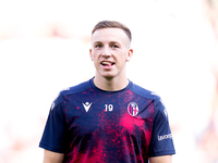 Lewis Ferguson of Bologna FC looks on during the Serie A Enilive match between AS Roma and Bologna FC at Stadio Olimpico on November 10, 202...