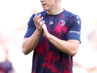 Lewis Ferguson of Bologna FC looks on during the Serie A Enilive match between AS Roma and Bologna FC at Stadio Olimpico on November 10, 202...