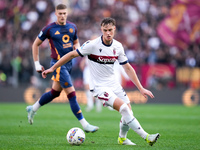 Sam Beukema of Bologna FC during the Serie A Enilive match between AS Roma and Bologna FC at Stadio Olimpico on November 10, 2024 in Rome, I...