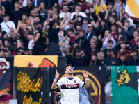 Riccardo Orsolini of Bologna FC looks dejected during the Serie A Enilive match between AS Roma and Bologna FC at Stadio Olimpico on Novembe...