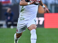 Riccardo Orsolini of Bologna F.C. participates in the 12th day of the Serie A Championship between A.S. Roma and Bologna F.C. at the Olympic...