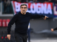 Ivan Juric coaches A.S. Roma during the 12th day of the Serie A Championship between A.S. Roma and Bologna F.C. at the Olympic Stadium in Ro...