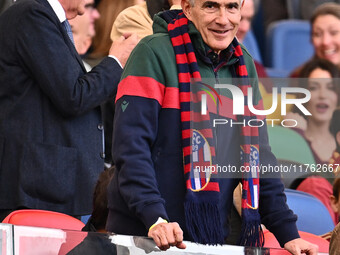 Pier Ferdinando Casini attends the 12th day of the Serie A Championship between A.S. Roma and Bologna F.C. at the Olympic Stadium in Rome, I...