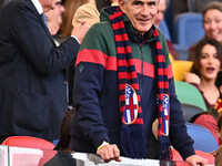 Pier Ferdinando Casini attends the 12th day of the Serie A Championship between A.S. Roma and Bologna F.C. at the Olympic Stadium in Rome, I...