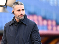 Valon Behrami participates in the 12th day of the Serie A Championship between A.S. Roma and Bologna F.C. at the Olympic Stadium in Rome, It...