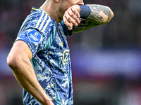 AFC Ajax Amsterdam forward Wout Weghorst plays during the match between Twente and Ajax at the Grolsch Veste stadium for the Dutch Eredivisi...