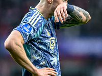 AFC Ajax Amsterdam forward Wout Weghorst plays during the match between Twente and Ajax at the Grolsch Veste stadium for the Dutch Eredivisi...