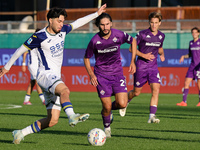 Suat Serdar of Hellas Verona FC controls the ball during  the Italian Serie A football match between ACF Fiorentina and Hellas Verona FC ,on...