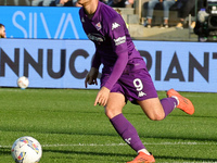 Lucas Beltran of ACF Fiorentina controls the ball during the Italian Serie A football match between ACF Fiorentina and Hellas Verona FC ,on...