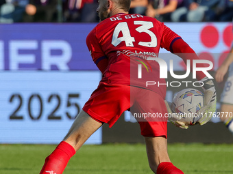 David De Gea of ACF Fiorentina during the Italian Serie A football match between ACF Fiorentina and Hellas Verona FC ,on November 10 , 2024...