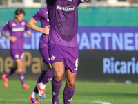 Luca Ranieri of ACF Fiorentina during the Italian Serie A football match between ACF Fiorentina and Hellas Verona FC ,on November 10 , 2024...