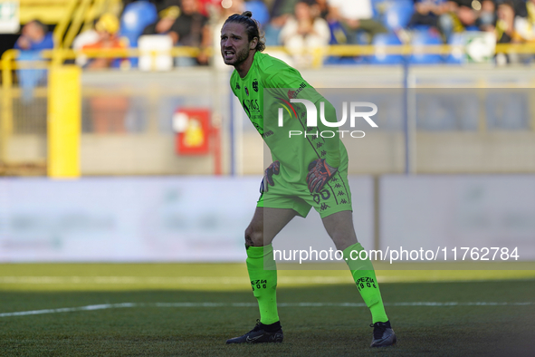 Stefano Gori of Spezia Calcio during the Serie B match between SS Juve Stabia and Spezia Calcio at Stadio Romeo Menti Castellammare Di Stabi...